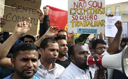 greve de imigrante